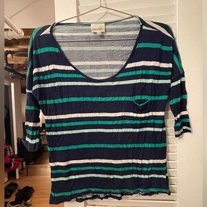 Striped shirt from brand Porridge purchased from Nordstrom